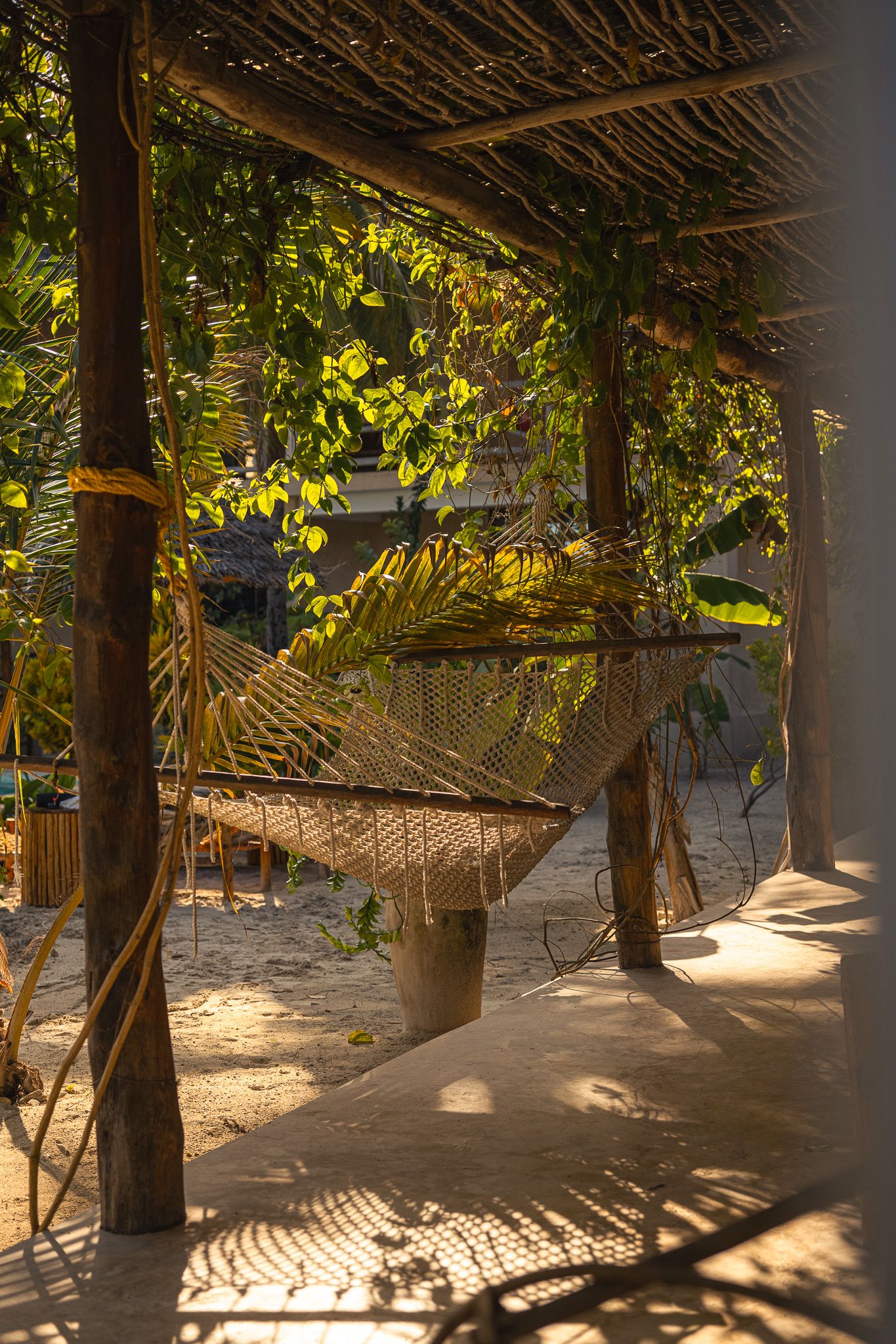 Hotel hammock